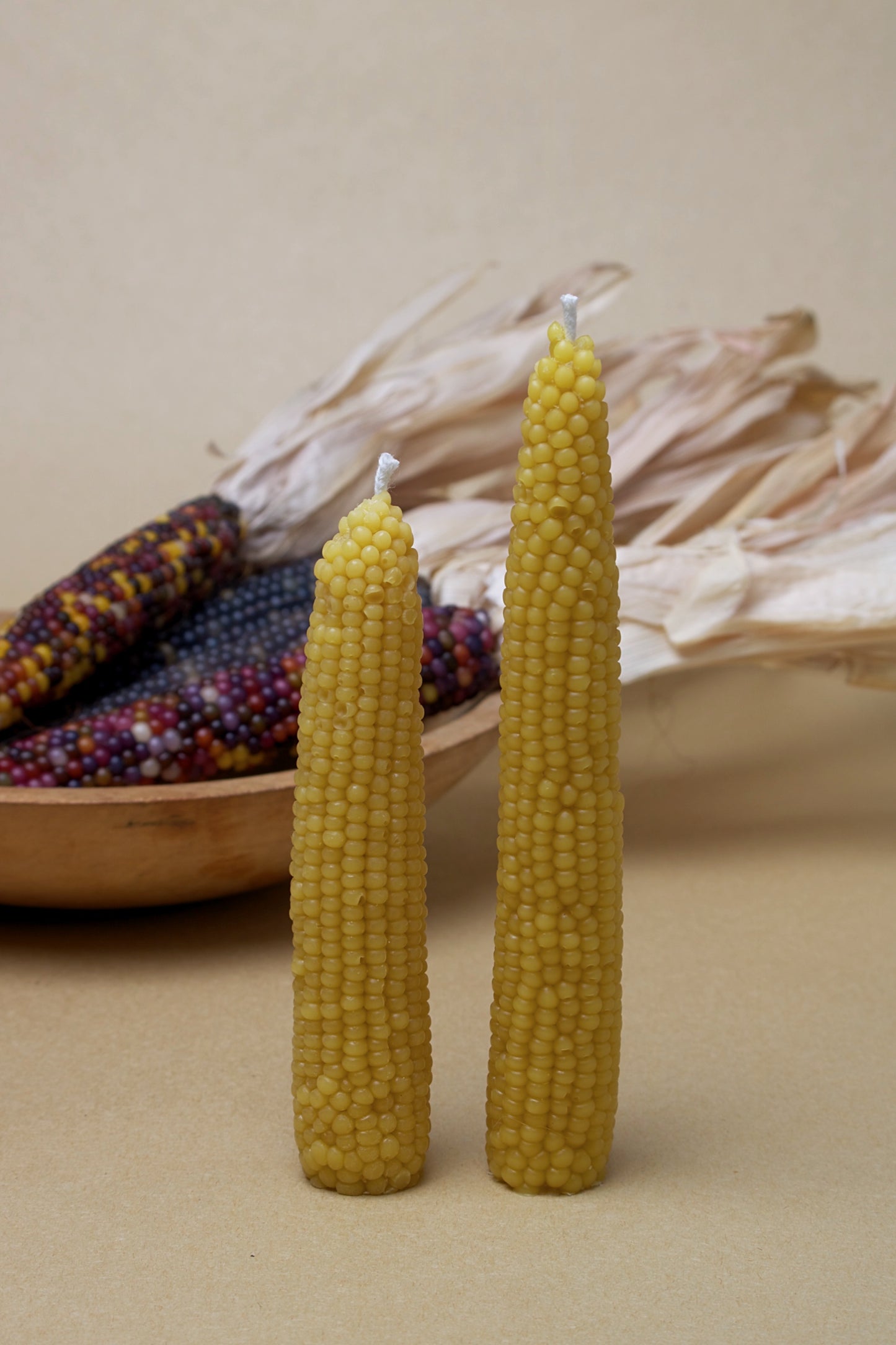 Mini Indian Corn Cob Pair